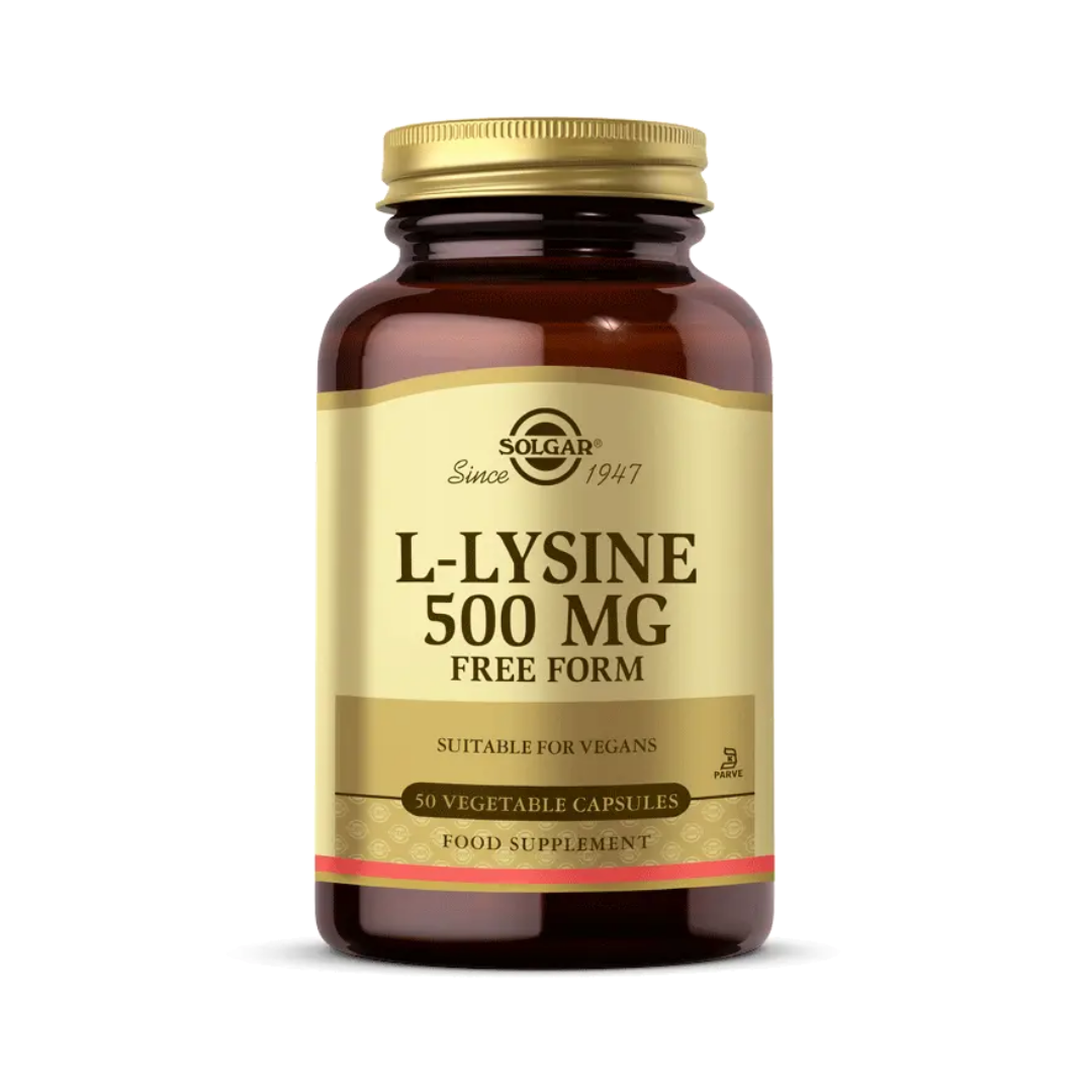 Solgar L-Lysine 500 mg 50 Kapsül - Solgar