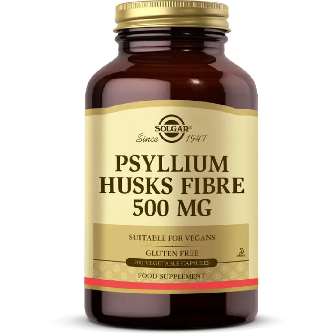 Solgar Psyllium Husks Fibre 500 mg 200 Kapsül - Solgar