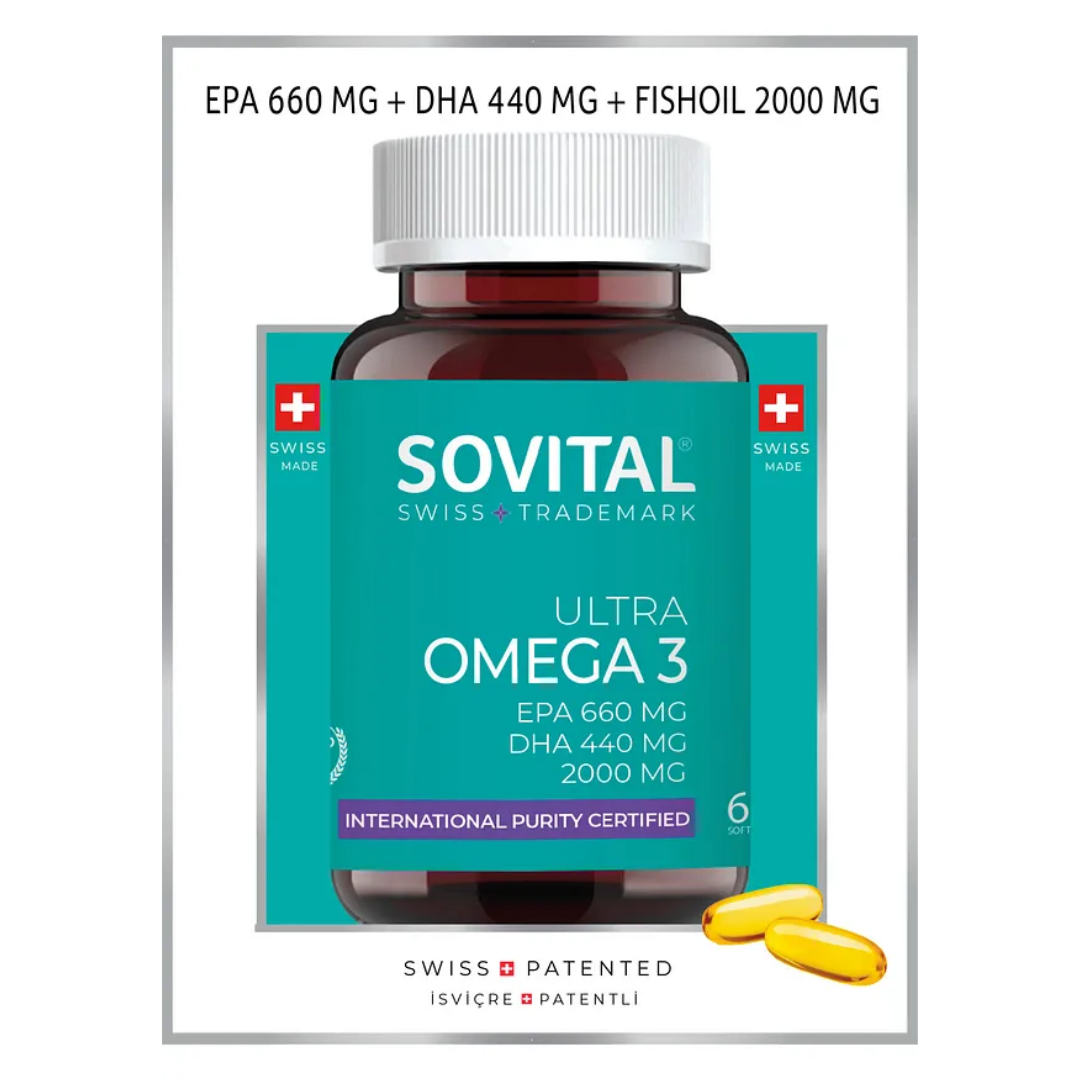 Sovital Ultra Omega 3 60 Yumuşak Kapsül - Sovital