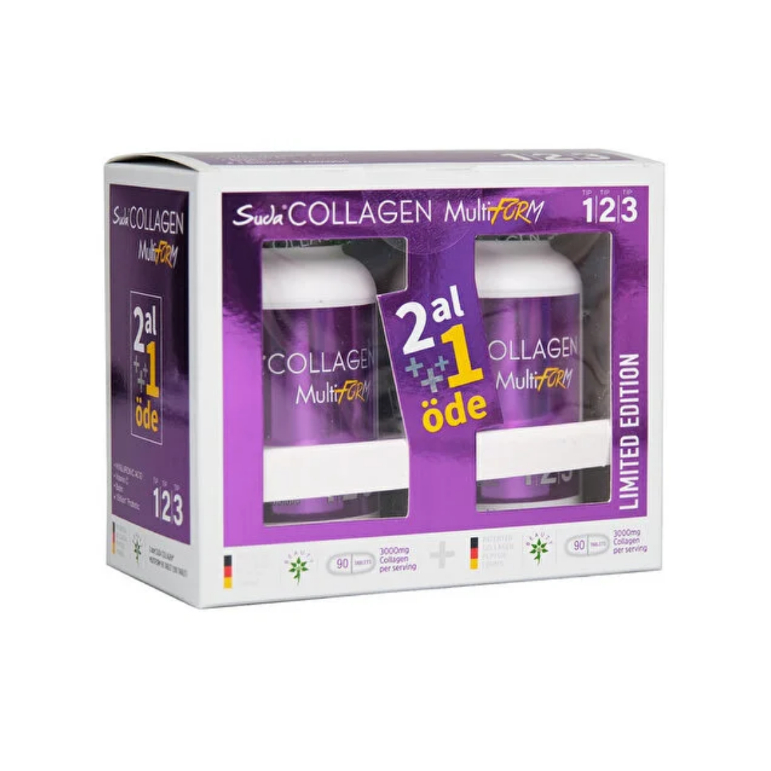 Suda Collagen Multiform 90 Tablet 2 Al 1 Öde - Suda Collagen