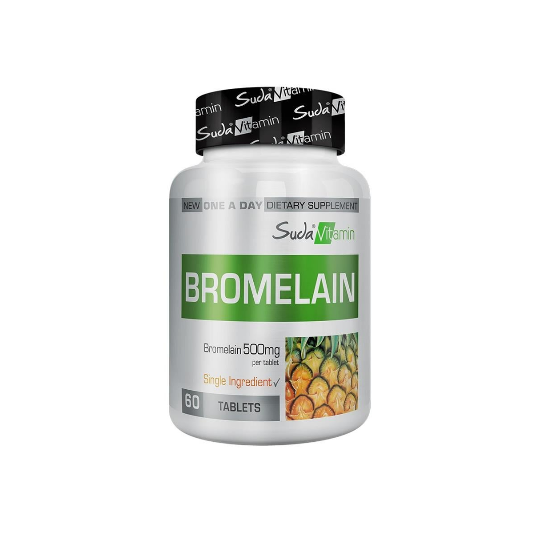 Suda Vitamin Bromelain 500mg 60 Tablet - Suda Vitamin