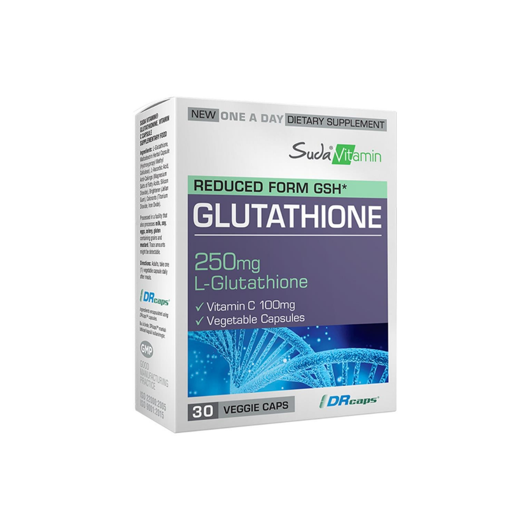 Suda Vitamin Glutathione Takviye Edici Gıda 30 Bitkisel Kapsül - Suda Vitamin