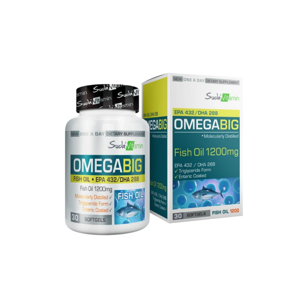Suda Vitamin Omegabig 30 Softgel - Suda Vitamin