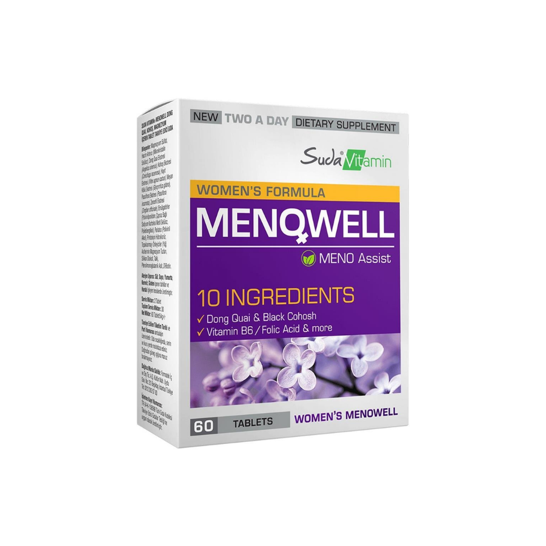 Suda Vitamin Womens Formula Menowell 60 Tablet - Suda Vitamin