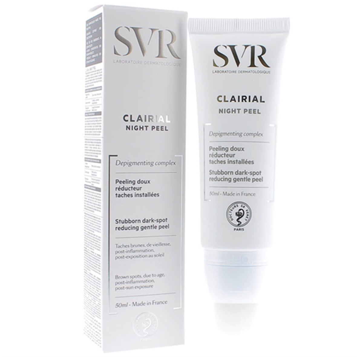 SVR Clairial Kahverengi Lekeler İçin Gece Peelingi 50 ml - SVR