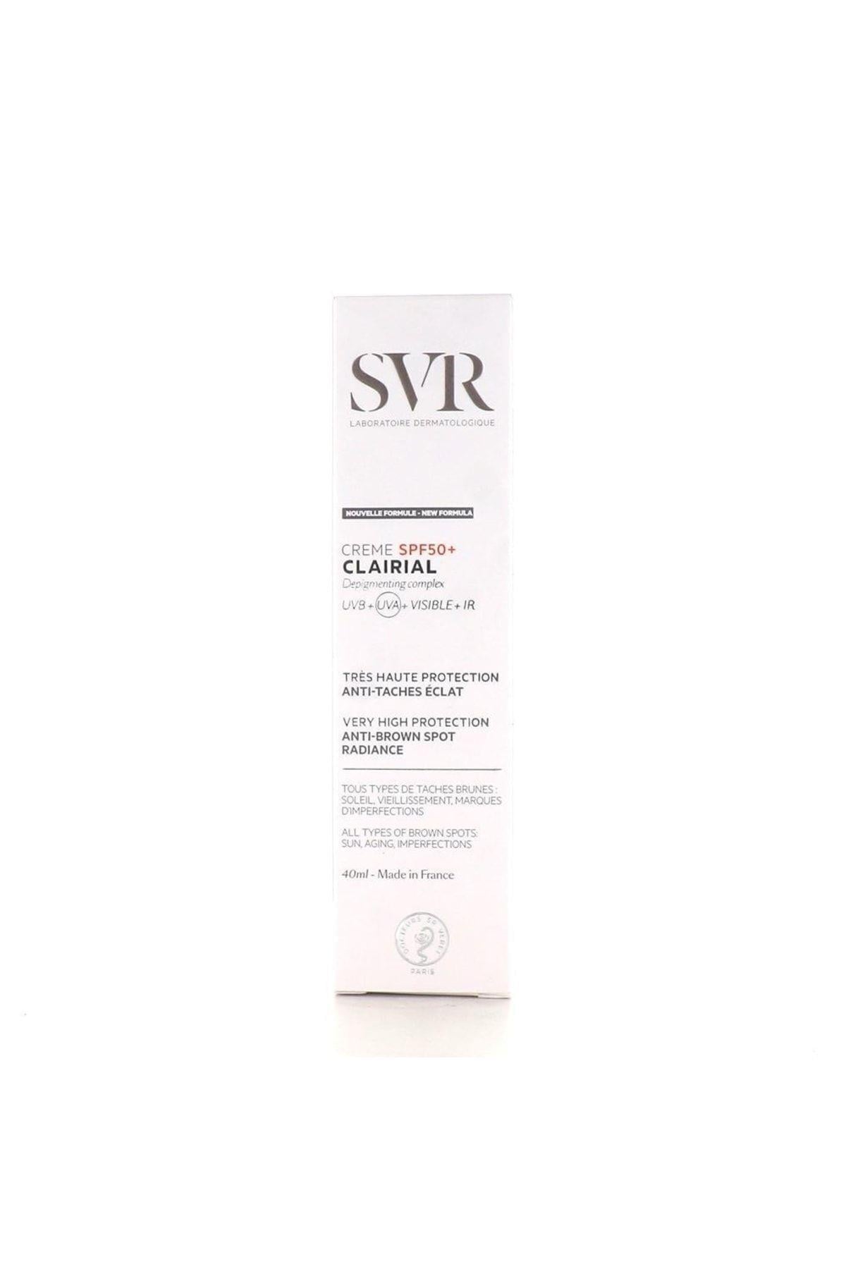 SVR Clairial Spf50 Creme 40 ml - SVR