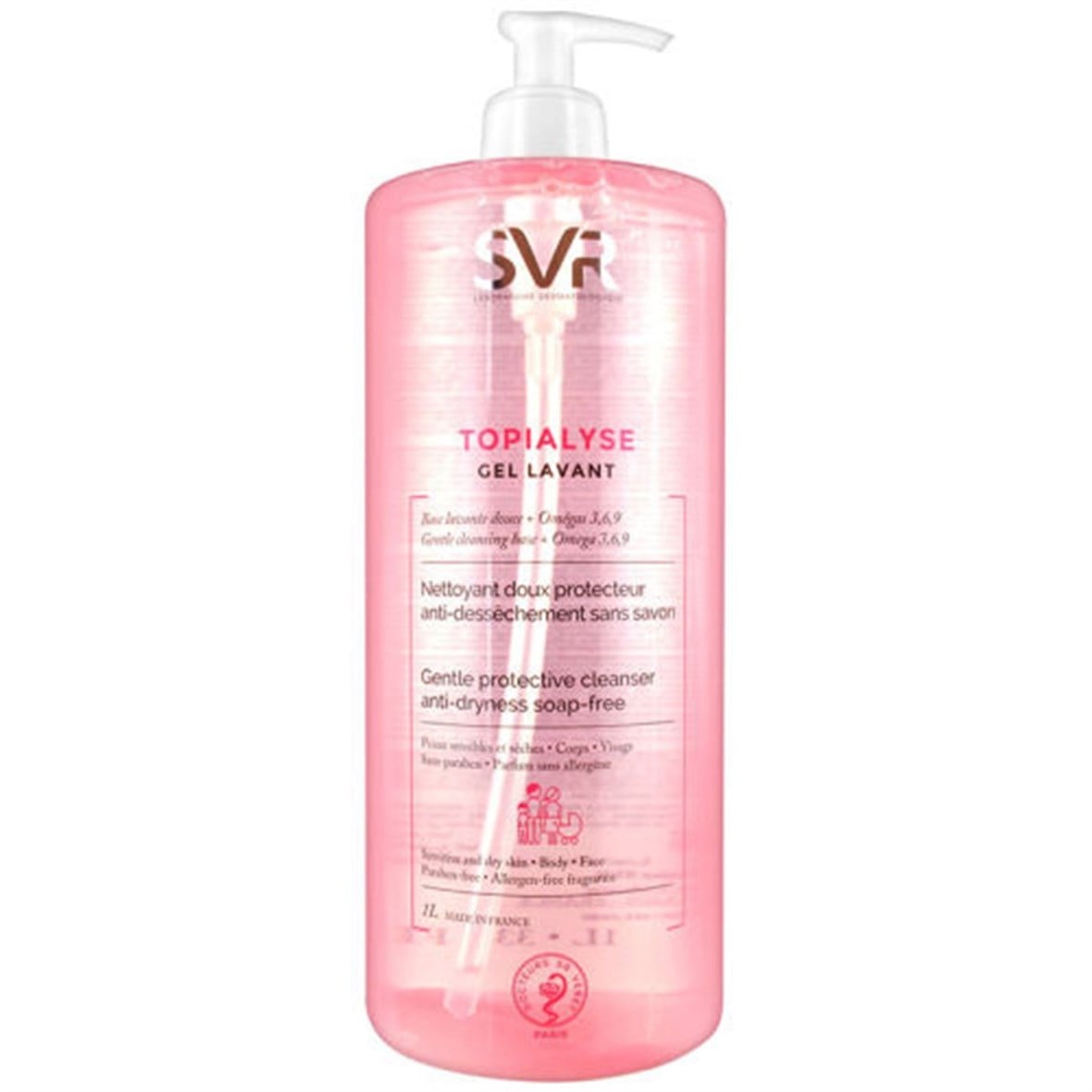 SVR Topialyse Gel Lavant 1 LT - SVR