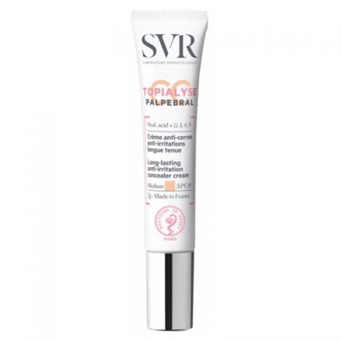 SVR Topialyse Palpebral CC Cream SPF20 Medium 7gr - SVR