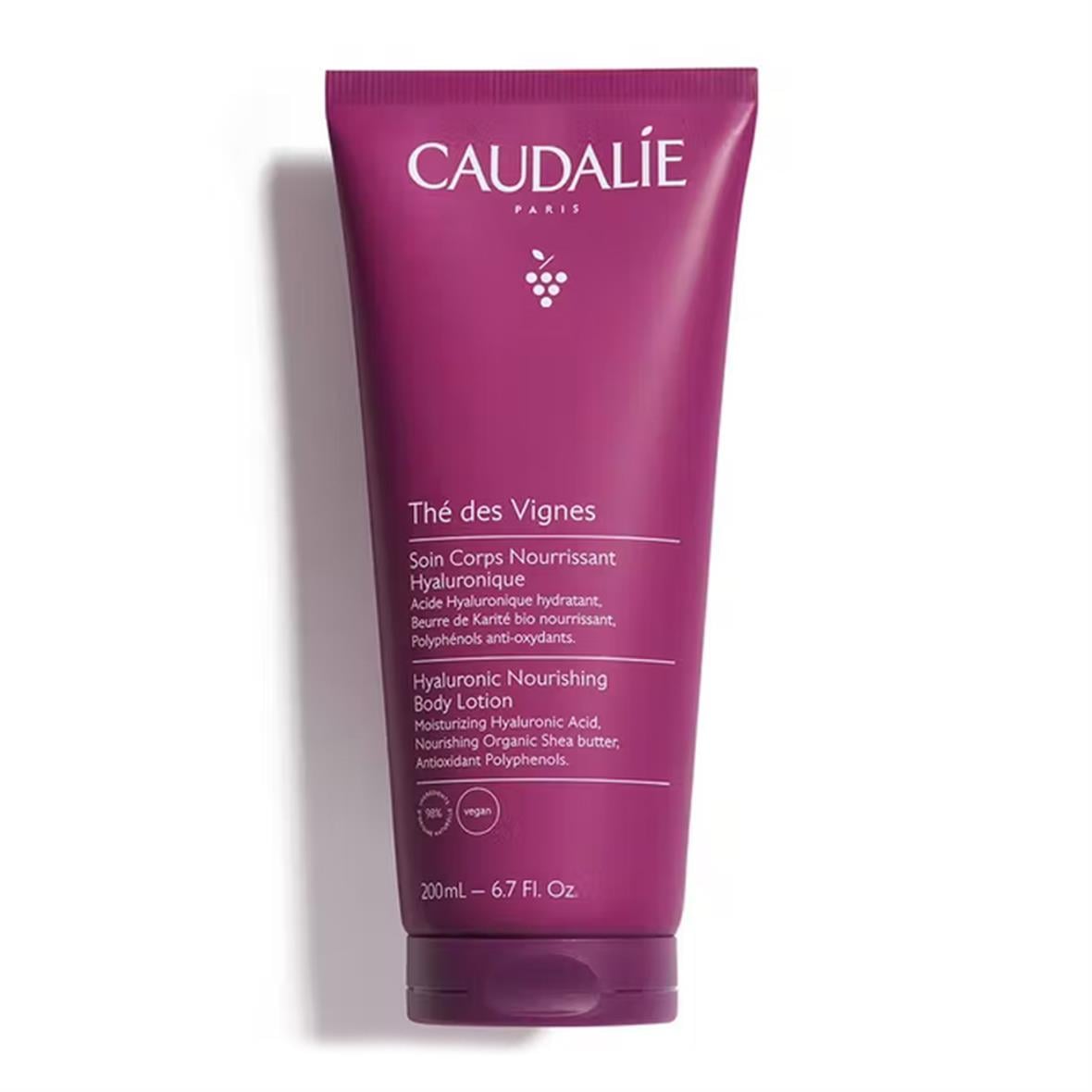 Thé Des Vignes Nutritive Hyaluronic Acid Moisturizing Body Lotion 200ml - Caudalie