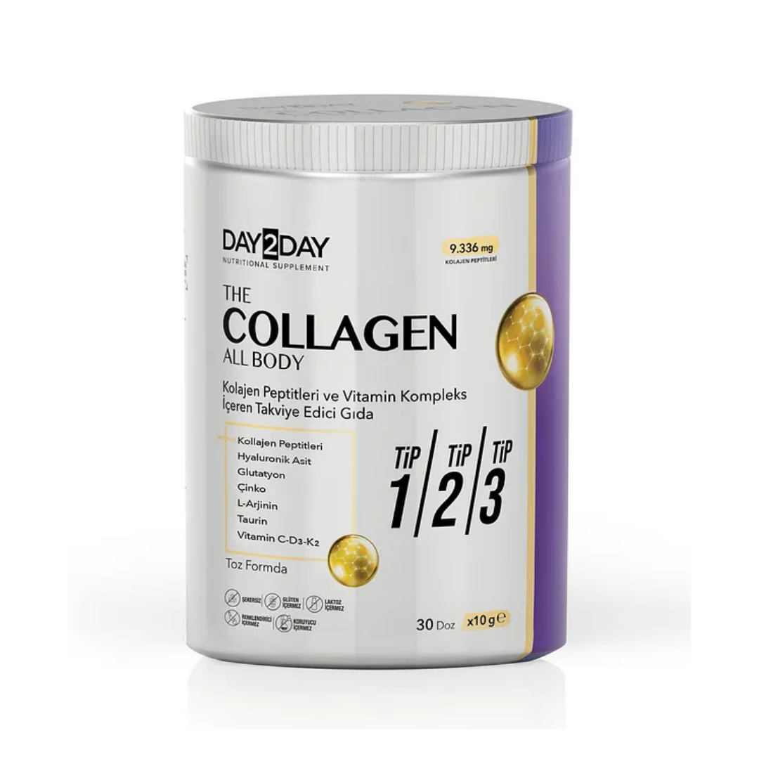 The Collagen All Body Toz Formunda 300 gr - Day2Day