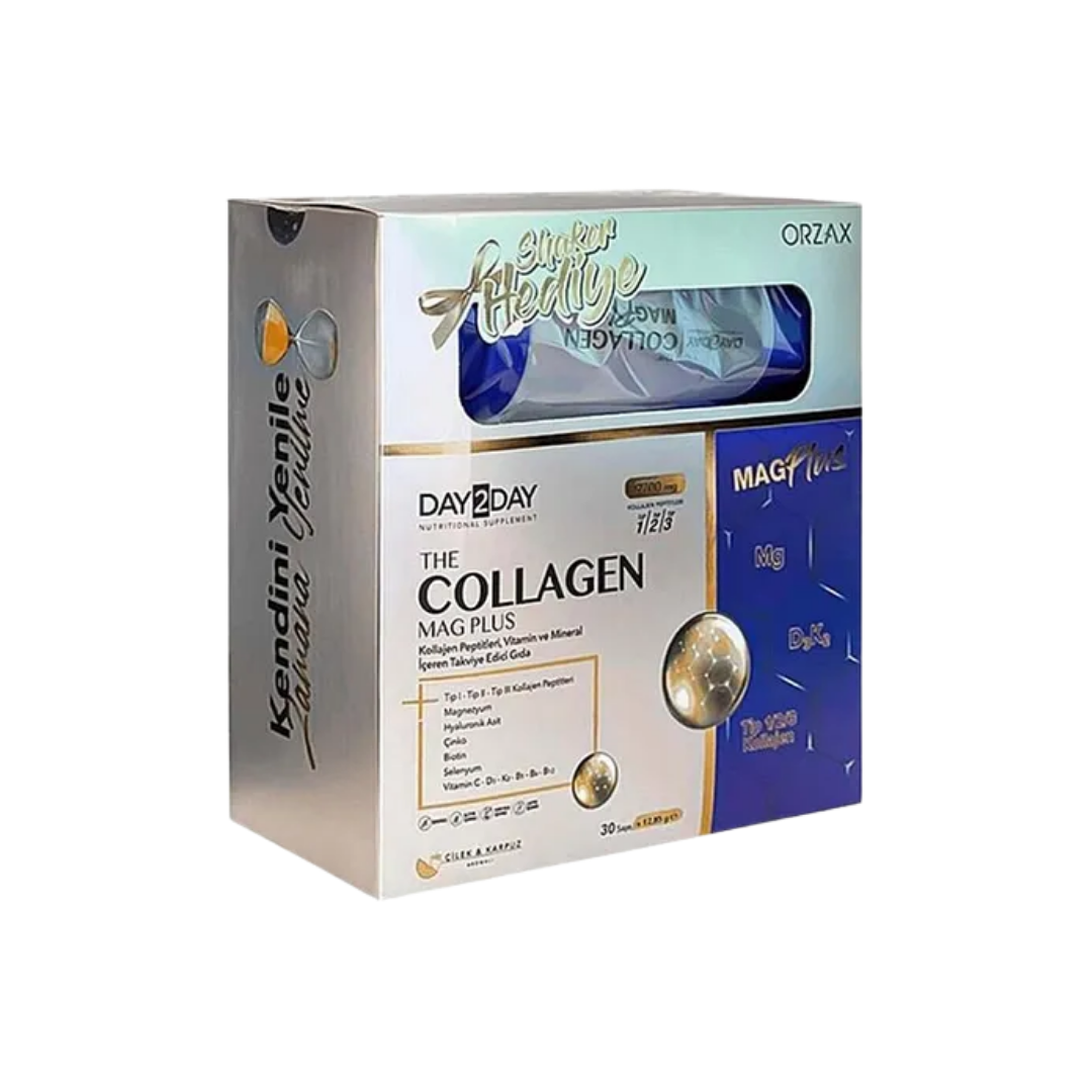 The Collagen Mag Plus 30 Saşe Shaker Hediye - Day2Day