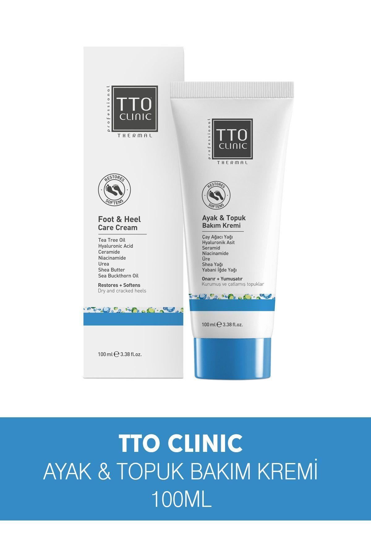 TTO Clinic Ayak ve Topuk Bakım Kremi 100 - TTO