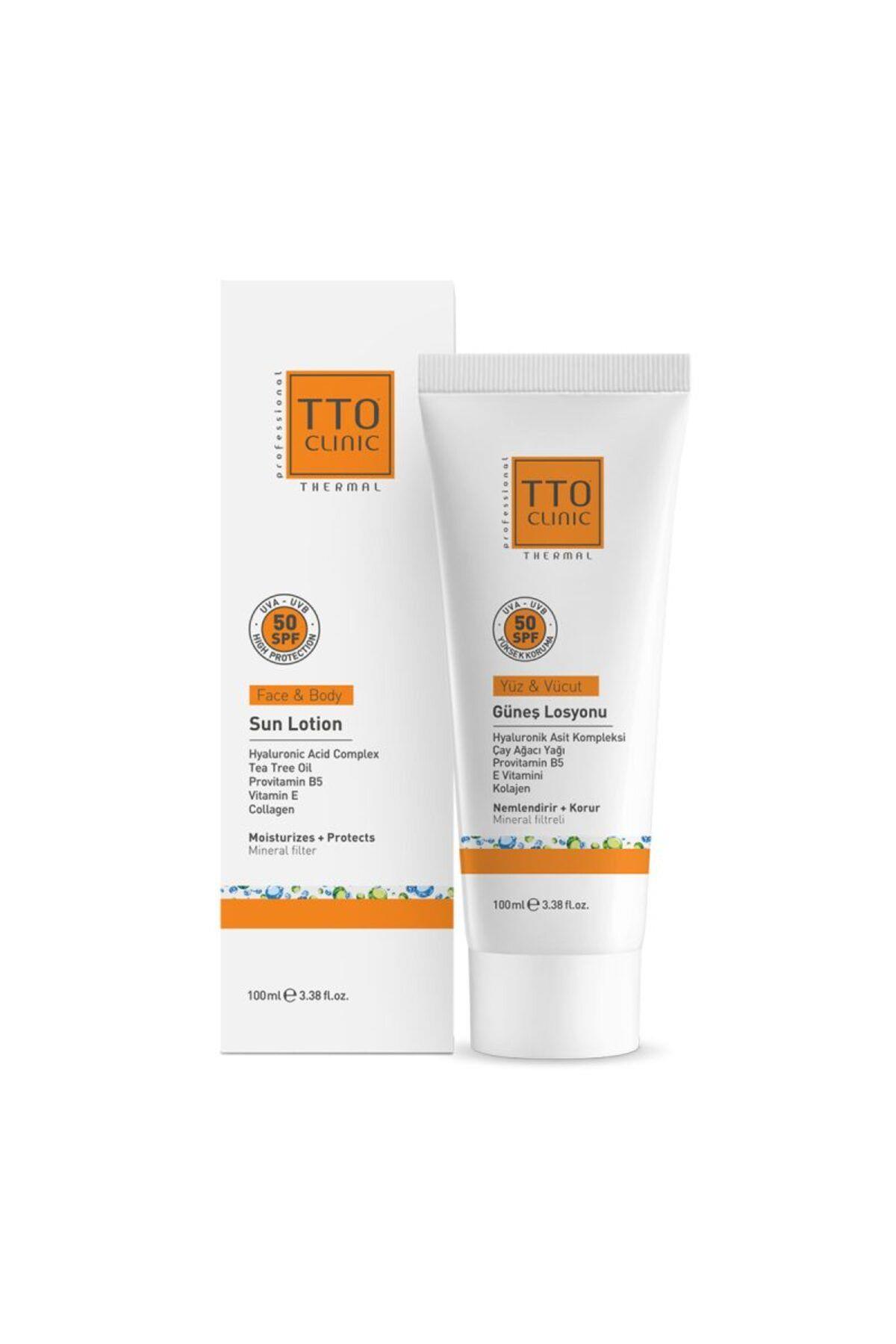 TTO Clinic Güneş Losyonu 100 ml - TTO