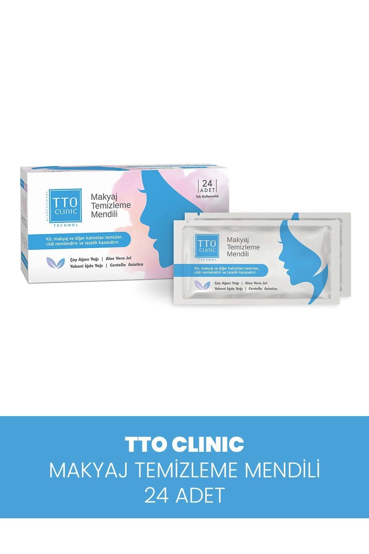 TTO Clinic Makyaj Temizleme Mendili 24 Adet - TTO