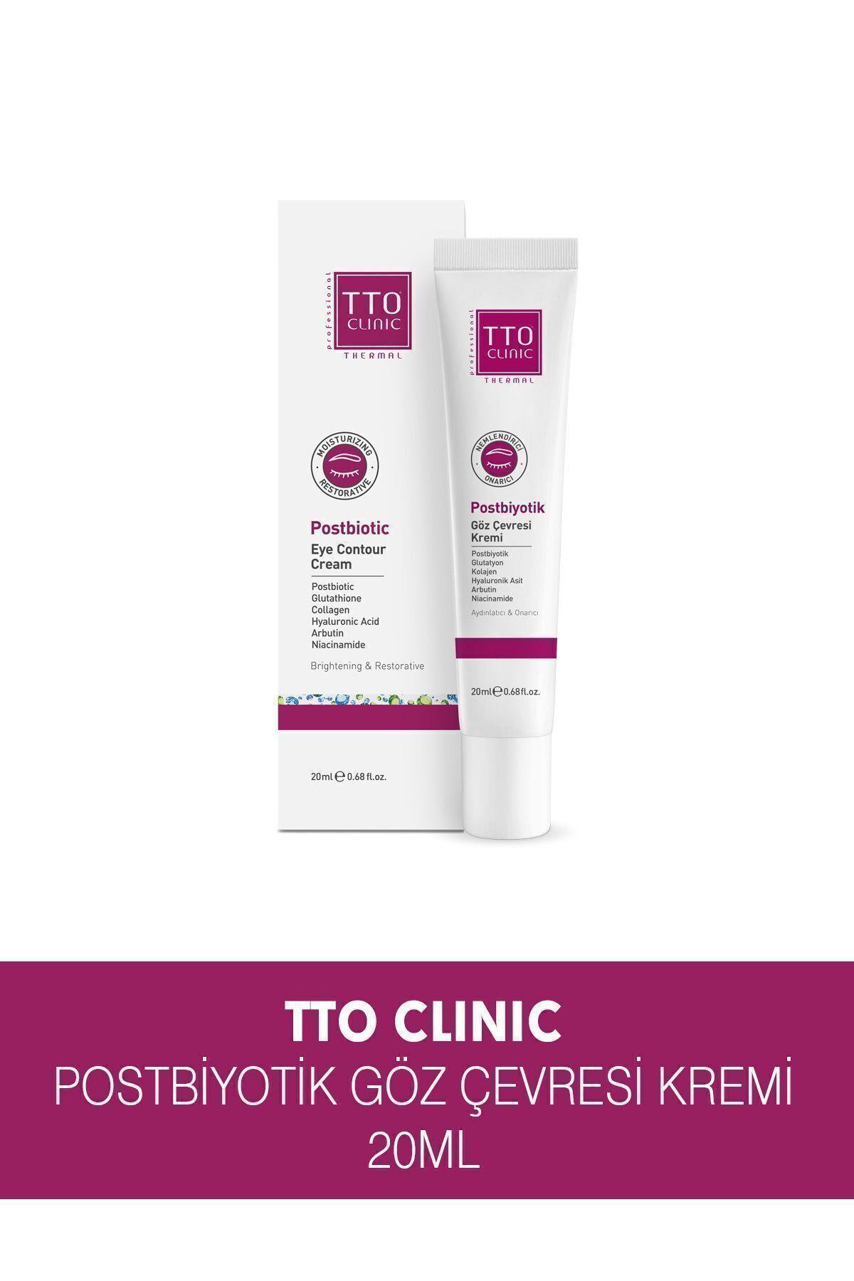 TTO CLINIC Postbiyotik Göz Çevresi Kremi 20 ml - TTO