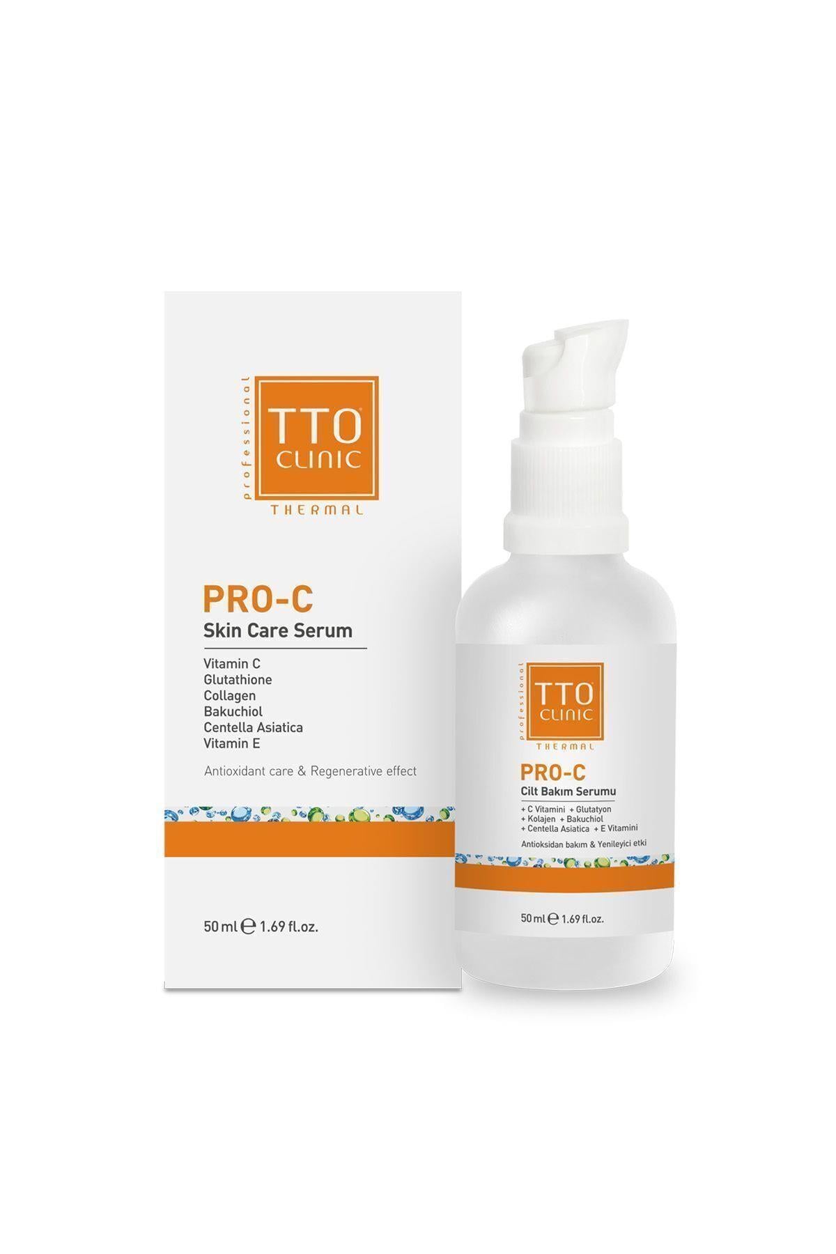 TTO Clınıc Pro-c Cilt Bakım Serumu 50 ml - TTO