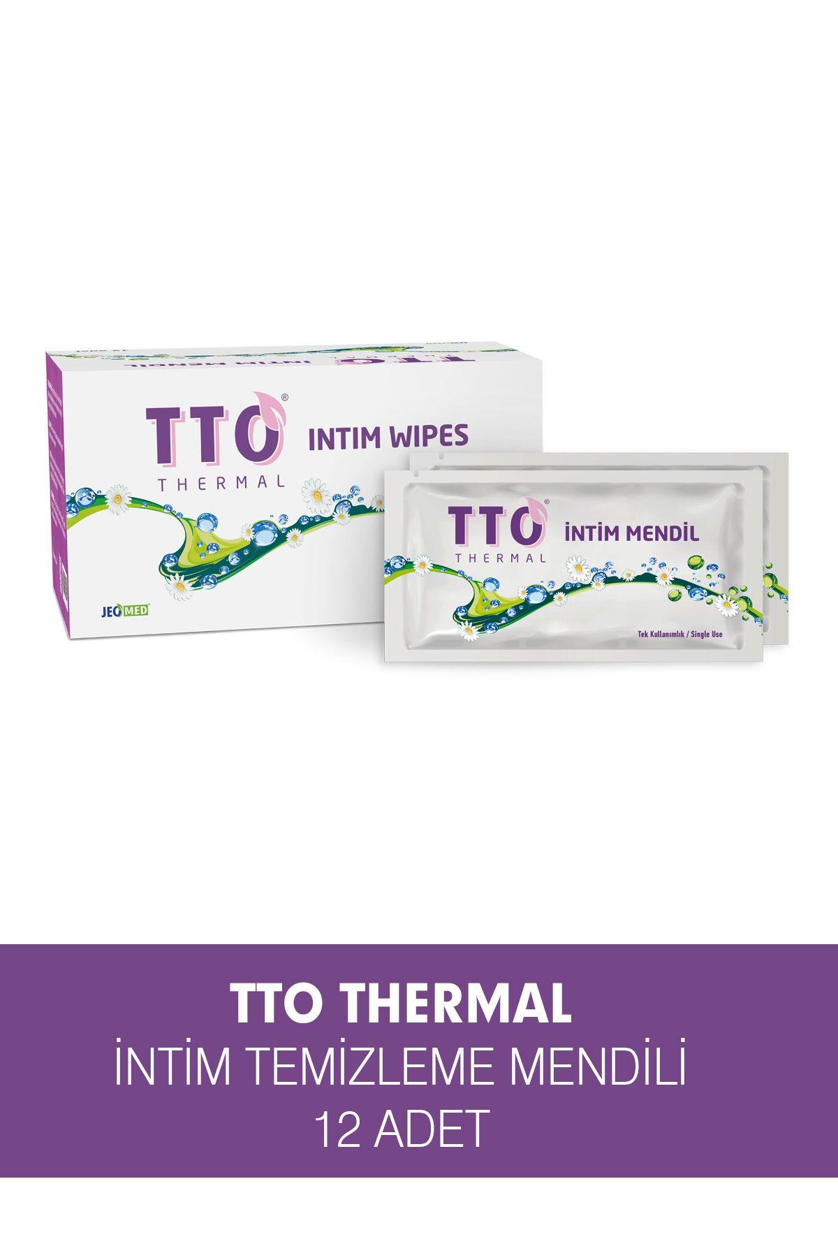 TTO Thermal İntim Mendil 12 Adet - TTO