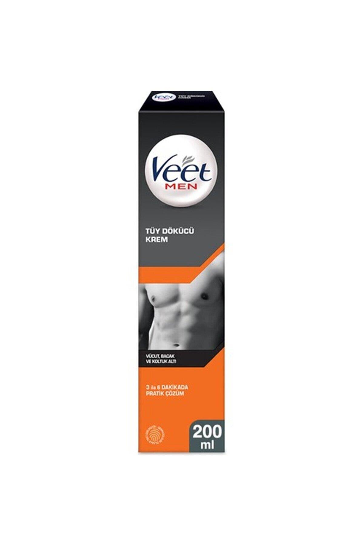 Veet Erkeklere Özel Tüy Dökücü Krem Normal Ciltler Için 200 ml - Veet