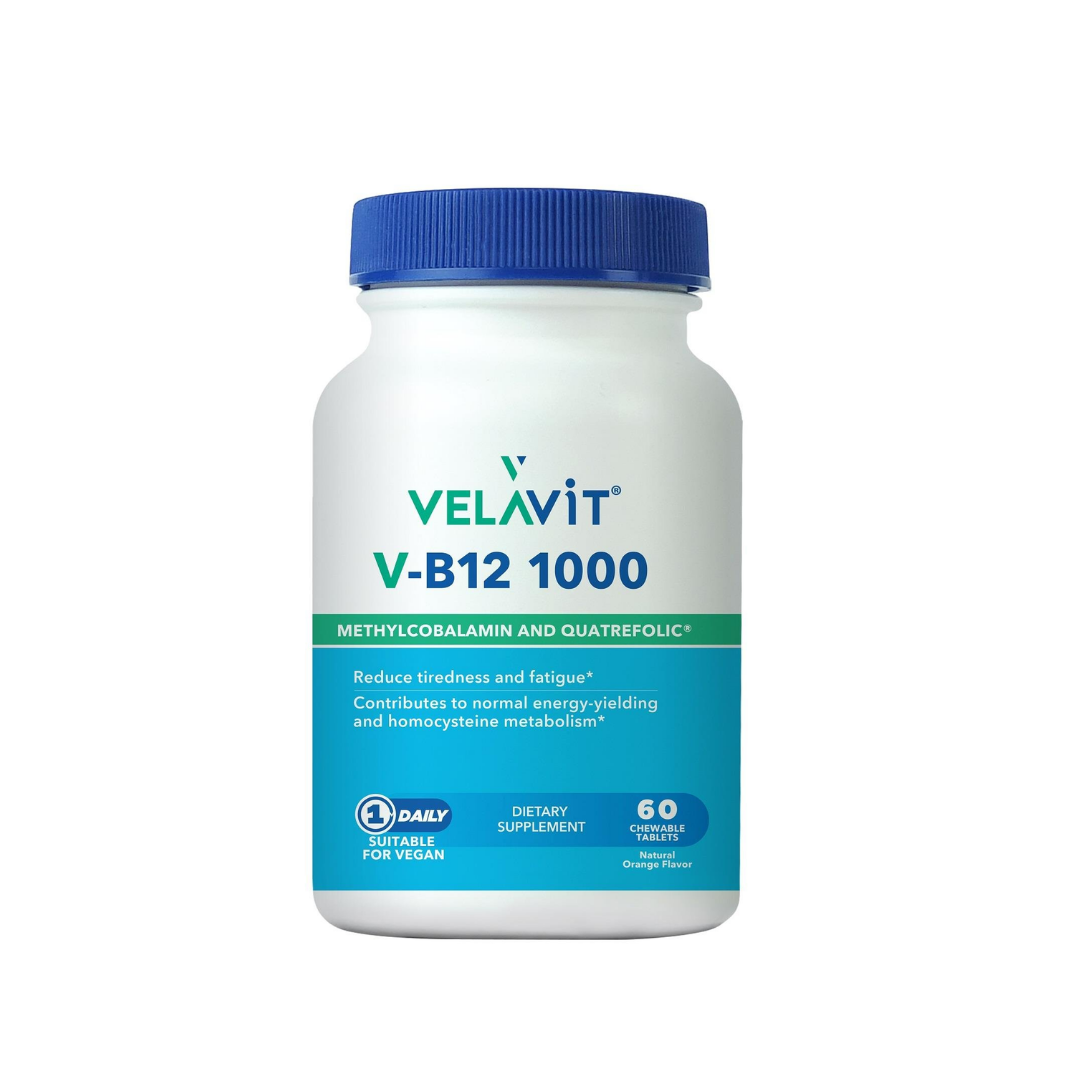 Velavit V-B12 1000 Takviye edici Gıda 60 Tablet - Velavit