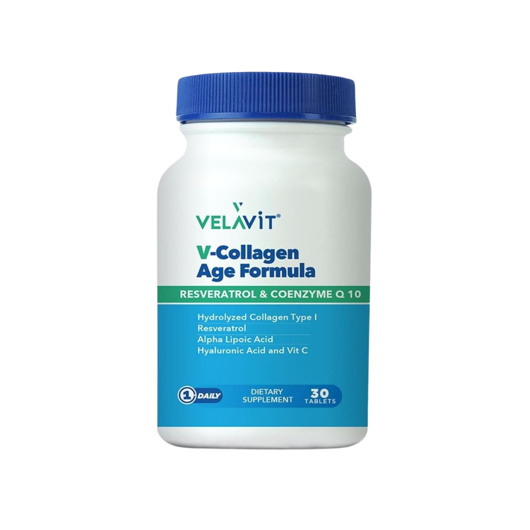 Velavit V-Collagen Age Formula Takviye Edici Gıda 30 Tablet - velavit