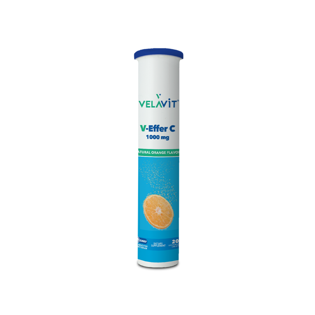 Velavit V-Effer C 1000 mg Takviye Edici Gıda 20 Tablet - velavit