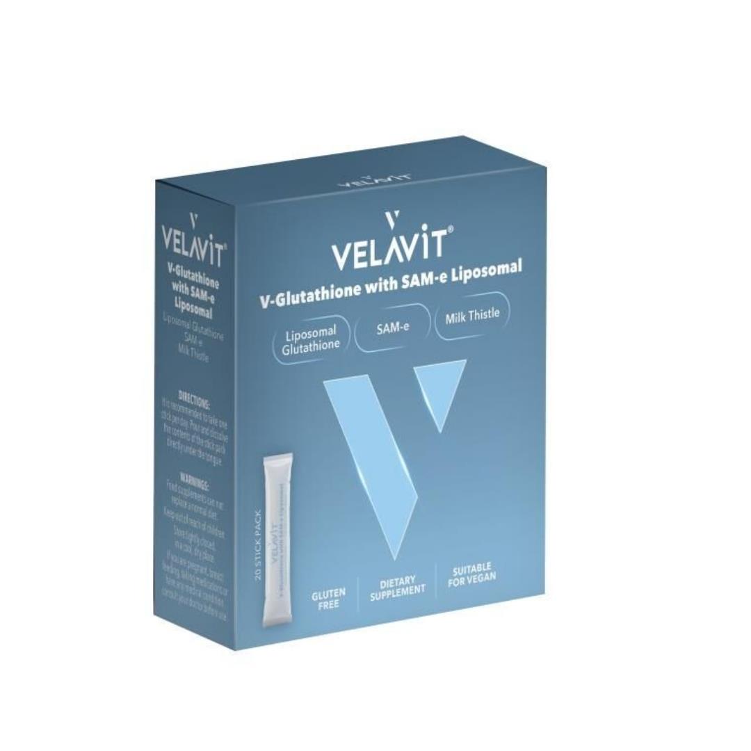 Velavit V-Glutathione with SAM-e Liposomal 30 Saşe - Velavit