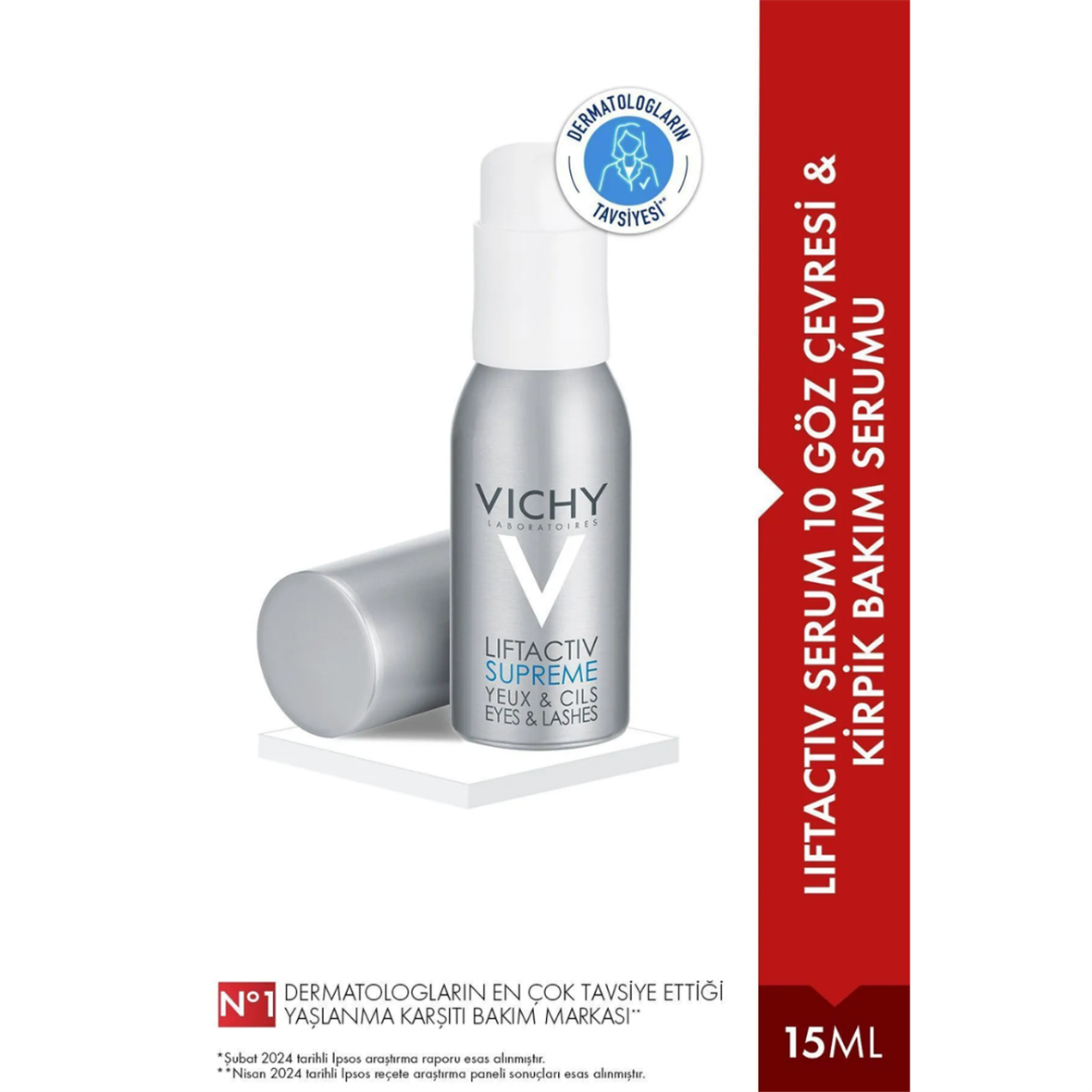 Vichy Liftactiv Serum 10 Göz ve Kirpik Serumu 15ml - Vichy