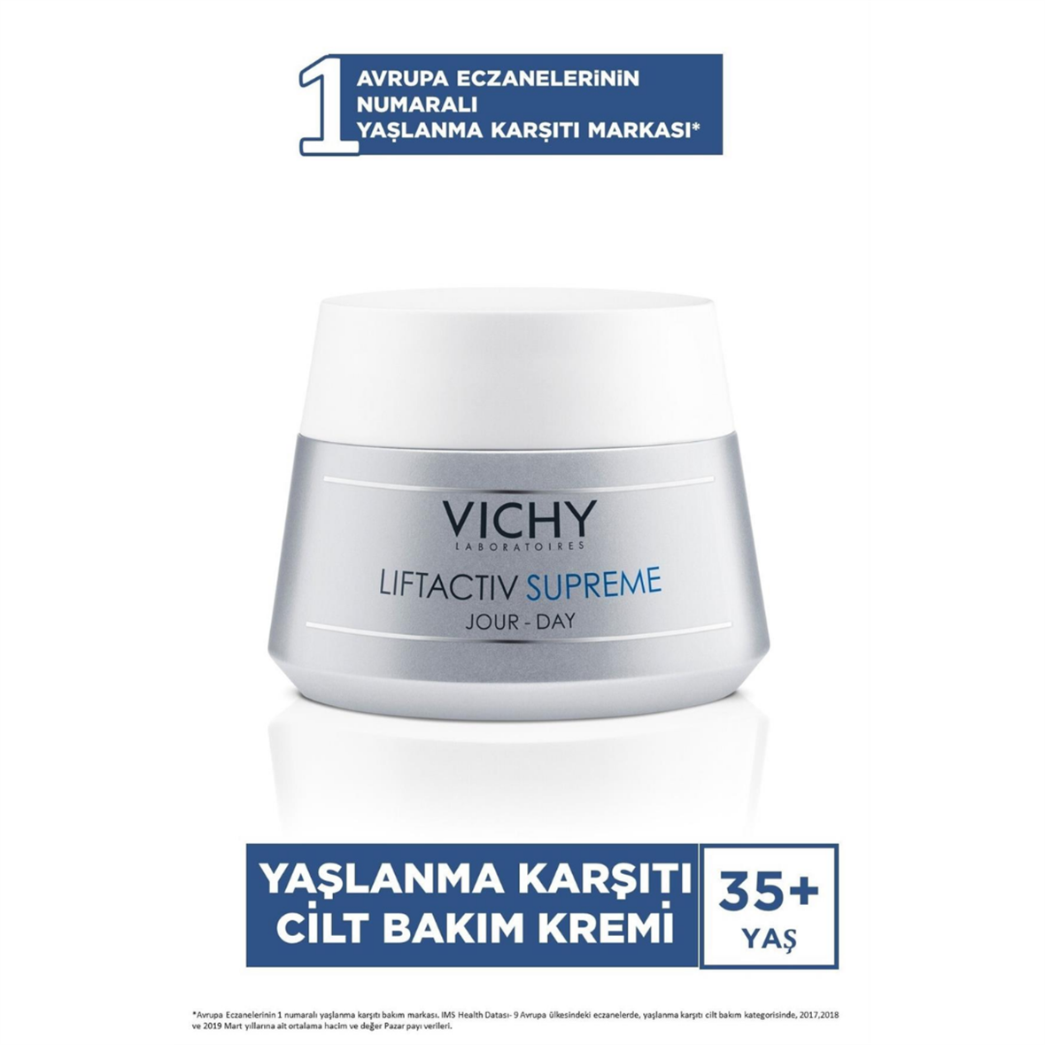 Vichy Liftactiv Supreme Yaşlanma Karşıtı Krem 50 ml Normal ve Karma Ciltler - Vichy