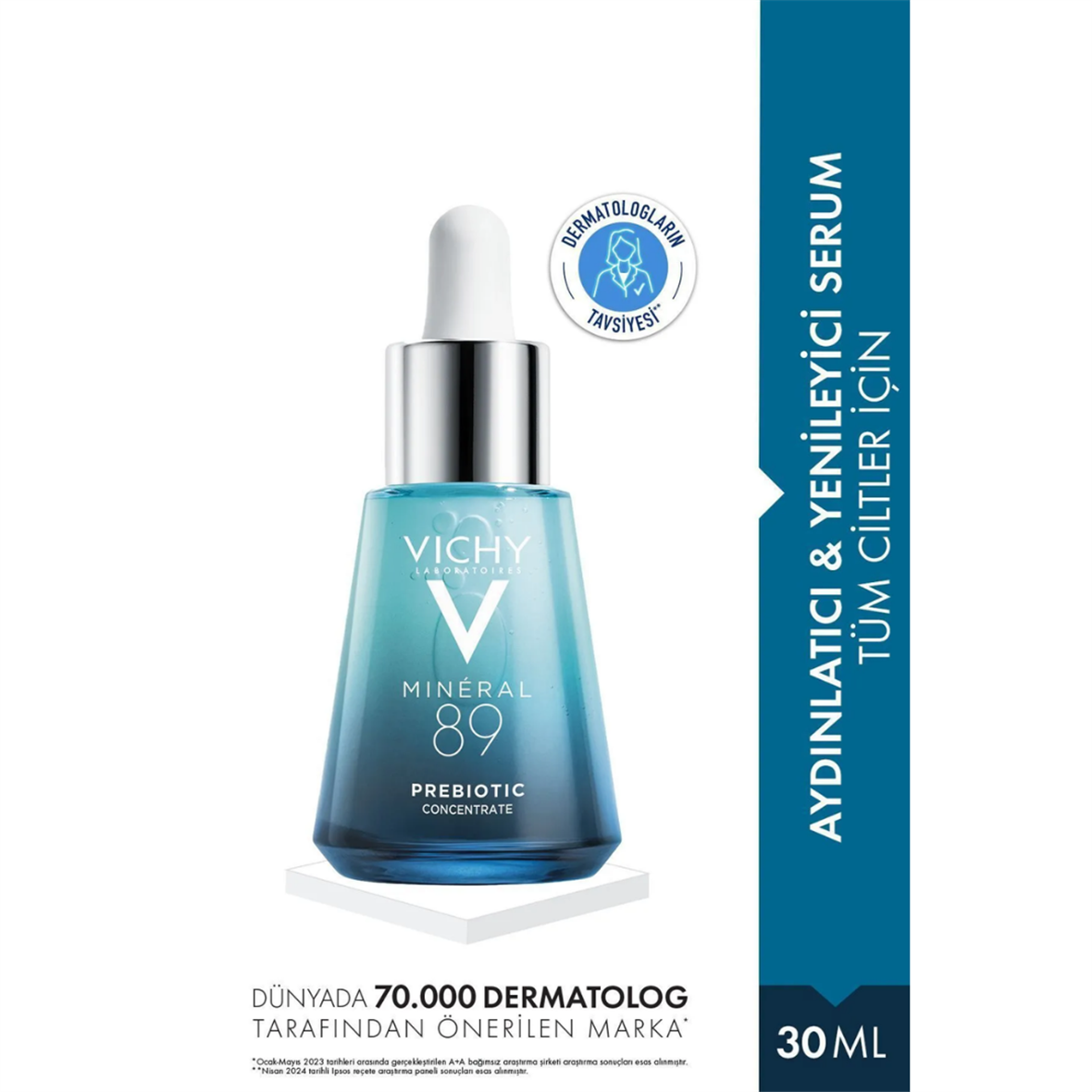 Vichy Mineral 89 Probiyotik Aydınlatıcı Yenileyici ve Onarıcı Serum 30 ml - Vichy