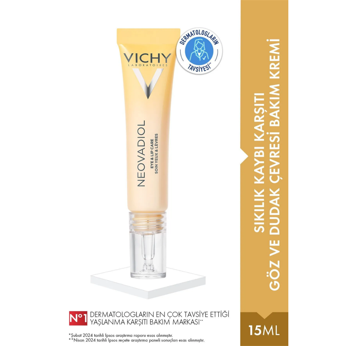 Vichy Neovadiol Gf Göz ve Dudak Çevresi Bakım Kremi 15ml - Vichy