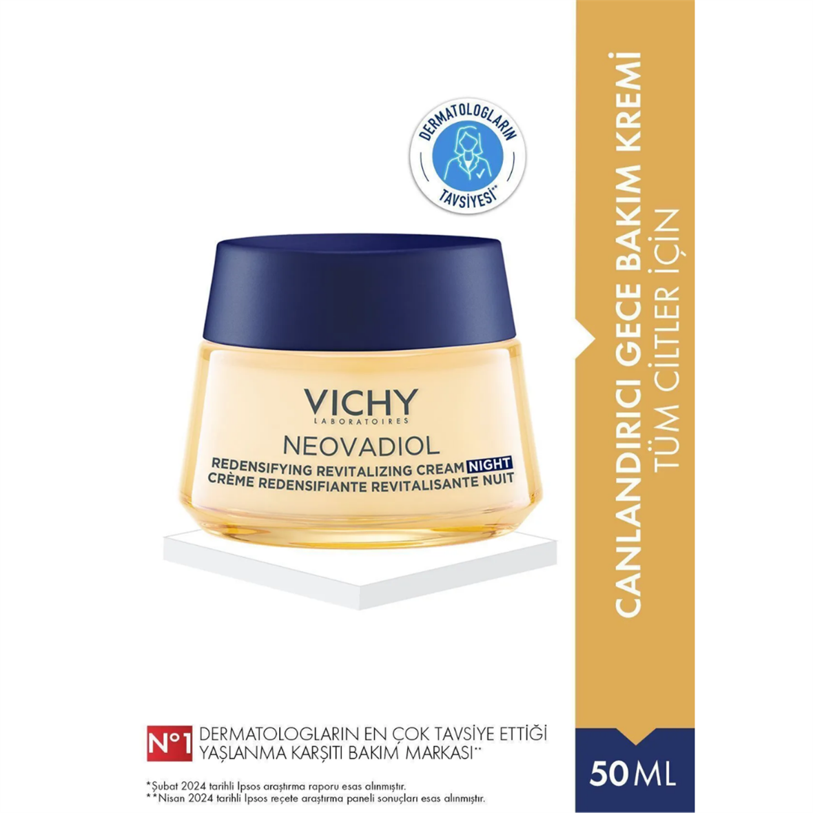 Vichy Neovadiol Peri-Menopause Gece Bakım Kremi 50 ml - Vichy