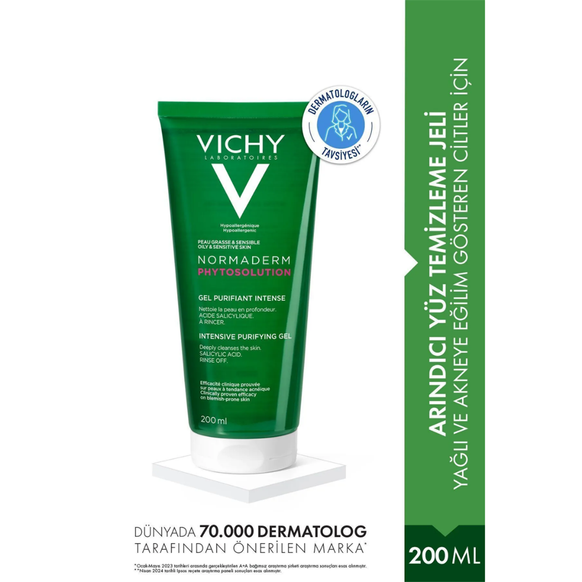 Vichy Normaderm Phytosolution Arındırıcı Jel 200 ml - Vichy