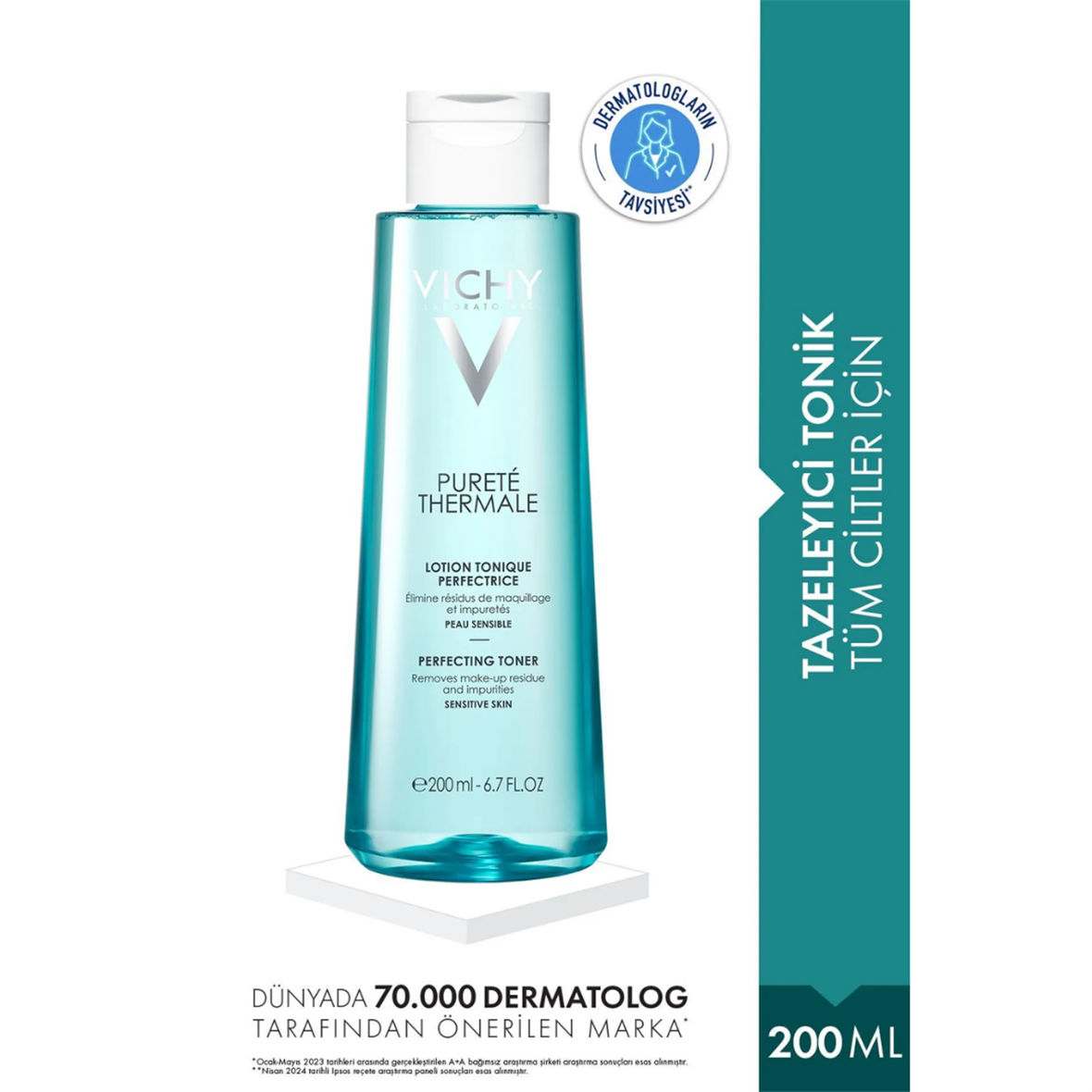 Vichy Purete Thermale Perfecting Tazeleyici Tonik 200 ml - Vichy
