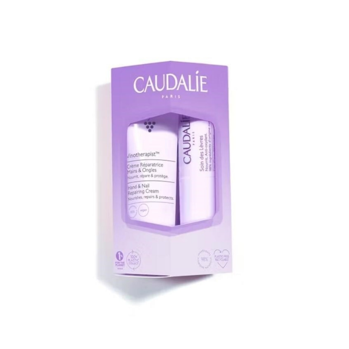 Winter Duo Seti - El Kremi 30 Ml + Lip Balm - Caudalie