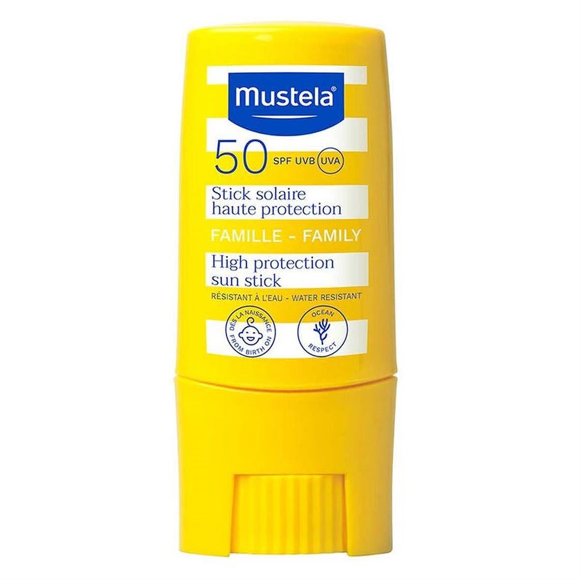 Yüksek Koruma Faktörlü Spf 50 Stick Güneş Kremi 9 Ml - Mustela