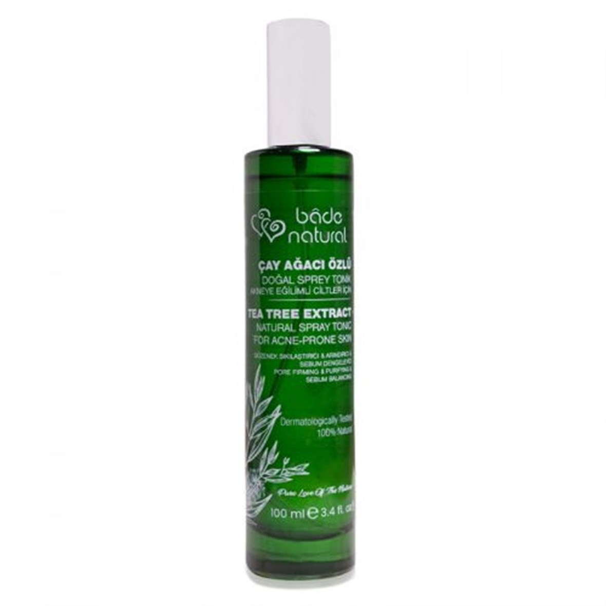 Bade Natural Çay Ağacı Özlü Doğal Sprey Tonik 100 ml