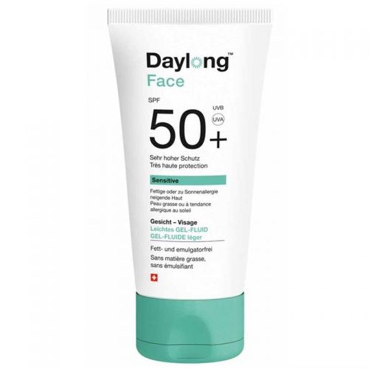 Daylong Face Spf50+ Sensitive Gel Fluid 50 ml