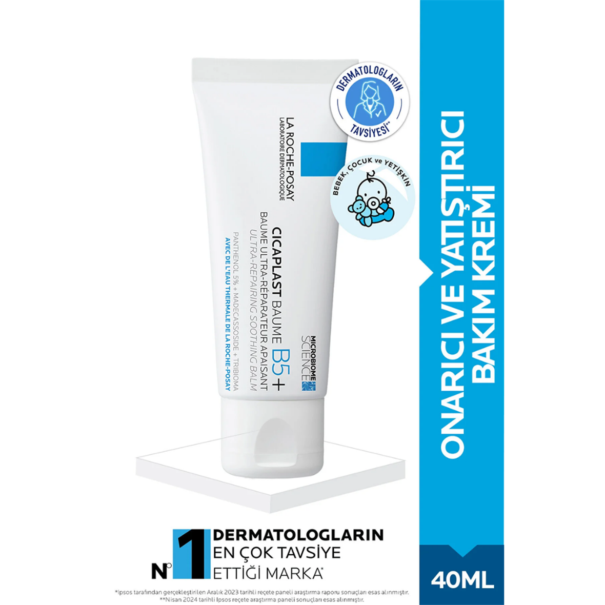 La Roche Posay Cicaplast Baume B5 Krem 40 ml Fiyatı | Eczasepeti