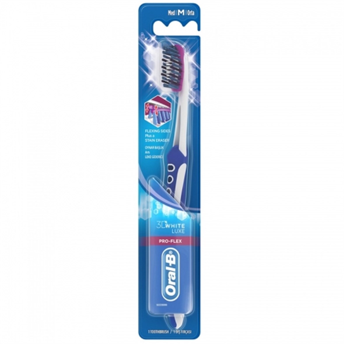 Oral B 3D White Luxe Pro Flex Medium Diş Fırçası