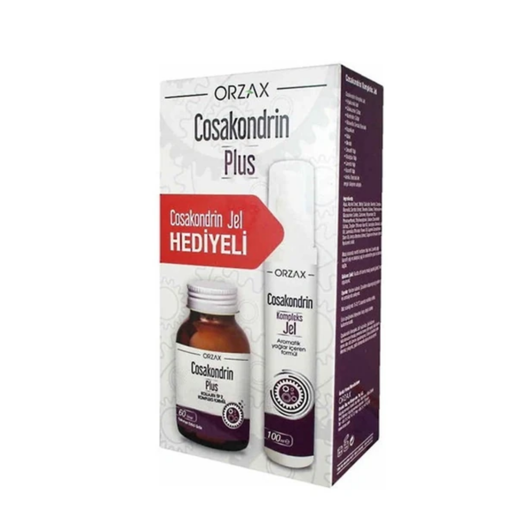 Orzax Cosakondrin Plus 60 Tablet | Cosakondrin Jel 100ml HEDİYE