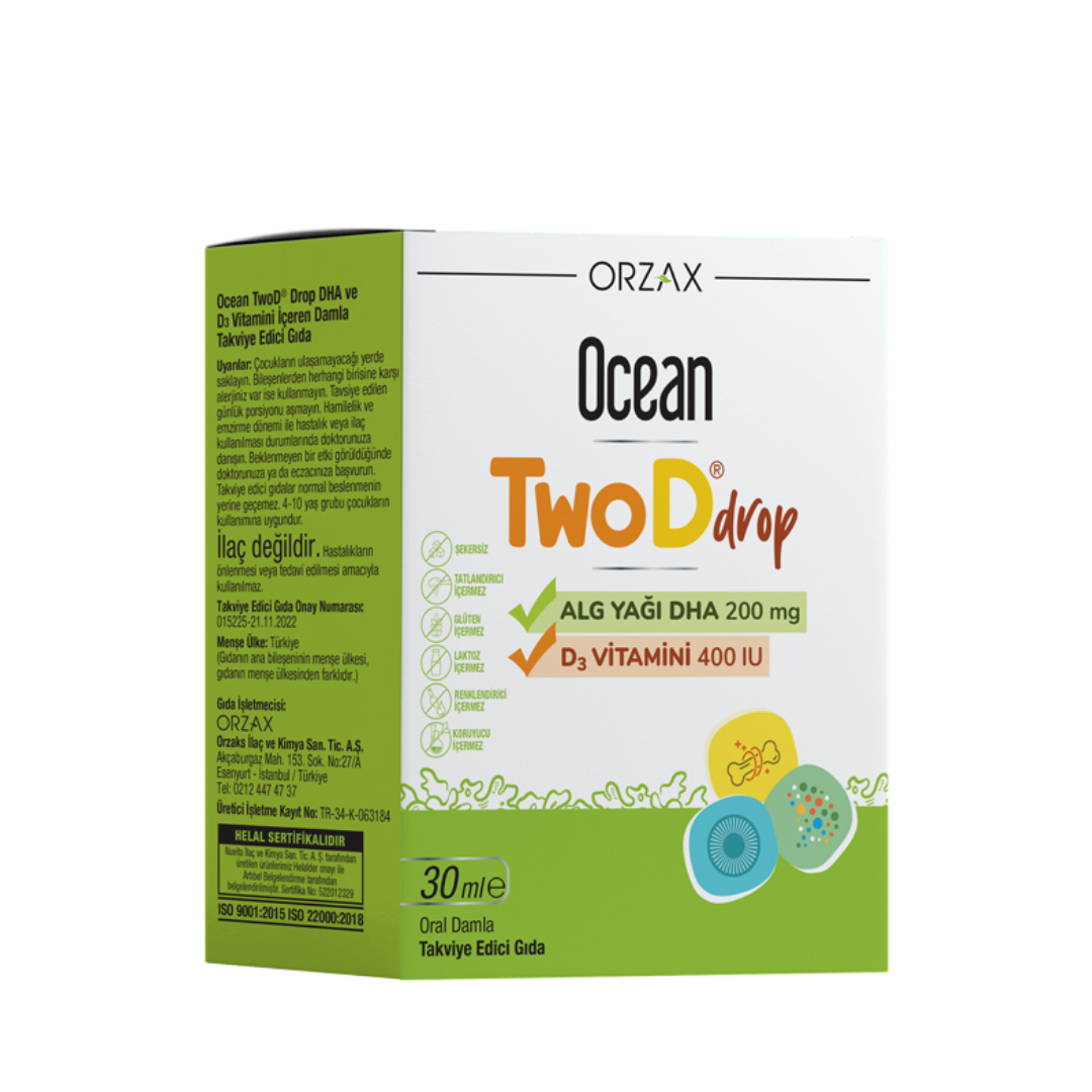 Orzax Twod Drop D3 Vitamini 400 Iu 30 ml
