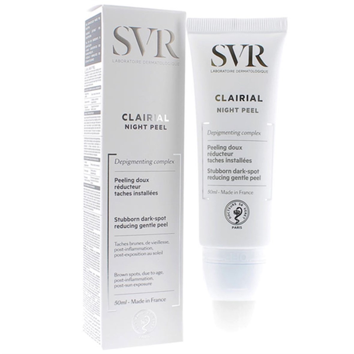 SVR Clairial Kahverengi Lekeler İçin Gece Peelingi 50 ml