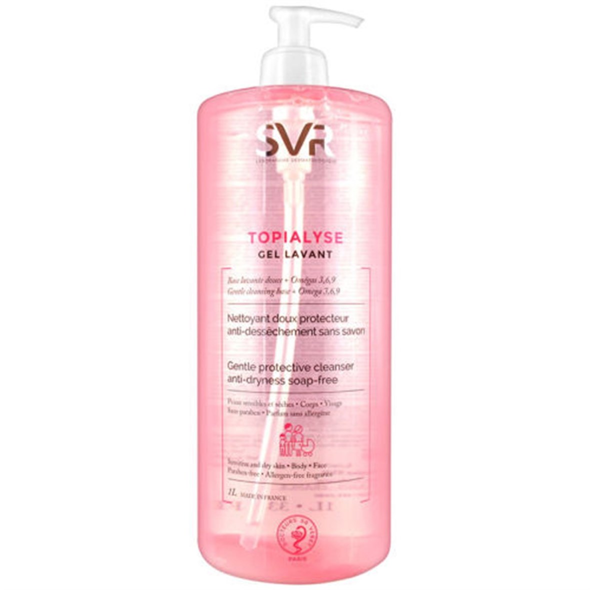SVR Topialyse Gel Lavant 1 LT