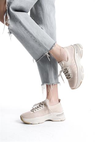 Kadın Rocco Ten Triko Spor Ayakkabı & Sneaker