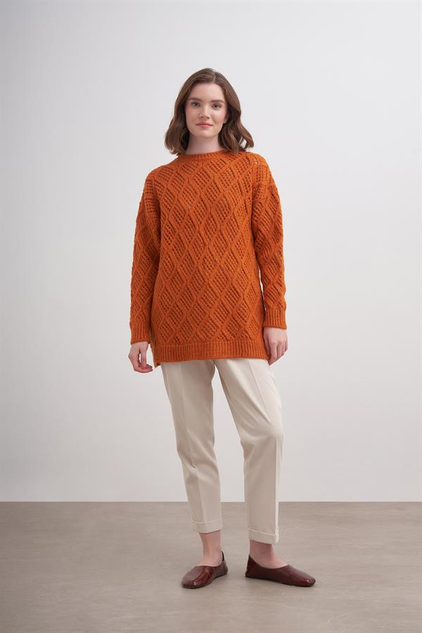 Ajur Baklava Kazak Br7029 Oranj