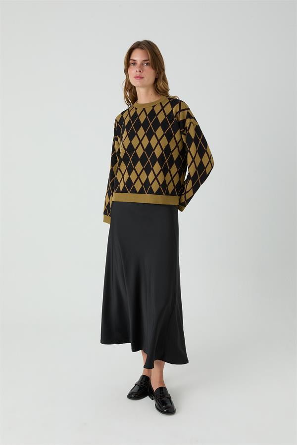 Baklavalı Kazak Yağ Yeşilli