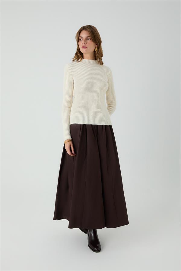 ÇINAR PELERİNLİ BODY EKRU