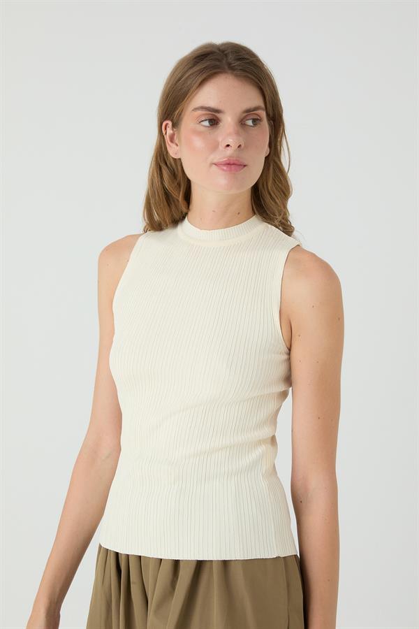 Fitilli Triko Atlet Ekru