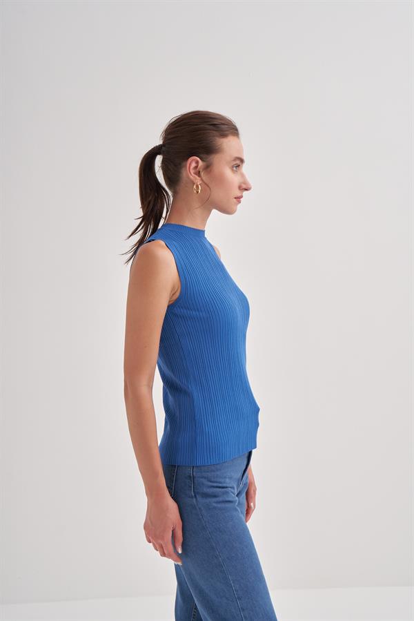 Fitilli Triko Atlet Mavi