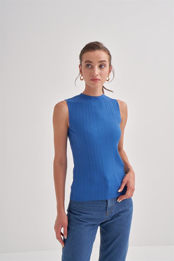 Fitilli Triko Atlet Mavi